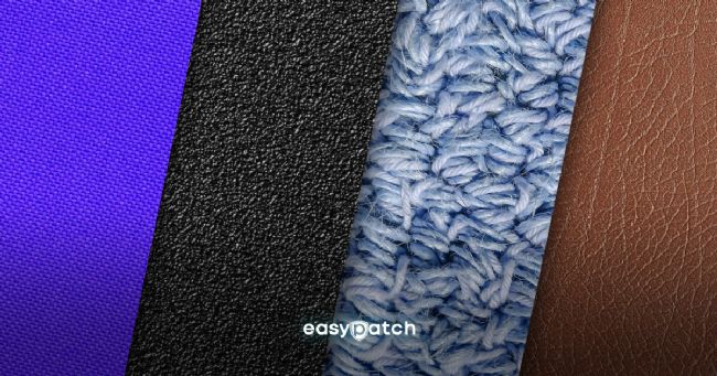 Choice of material type for patches